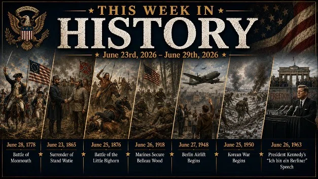 This Week in History June 23rd, 2026 – June 29th, 2026 artwork