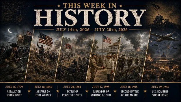 This Week in History July 14th, 2026 – July 20th, 2026 artwork