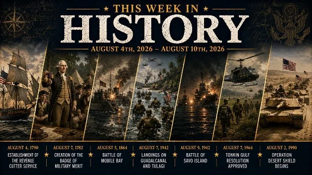 This Week in History August 4th, 2026 – August 10th, 2026 artwork