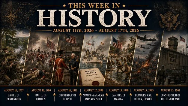 This Week in History August 11th, 2026 – August 17th, 2026 artwork