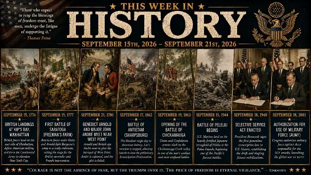This Week in History September 15th, 2026 – September 21st, 2026 artwork