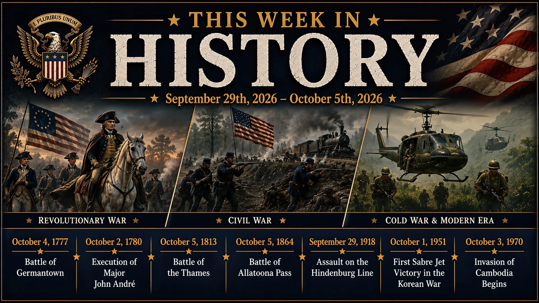 This Week in History September 29th, 2026 – October 5th, 2026 artwork