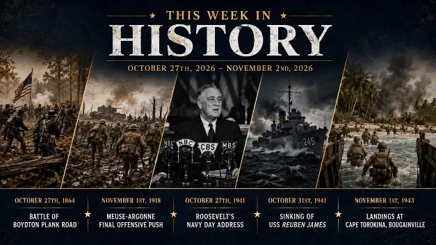 This Week in History October 27th, 2026 – November 2nd, 2026 artwork