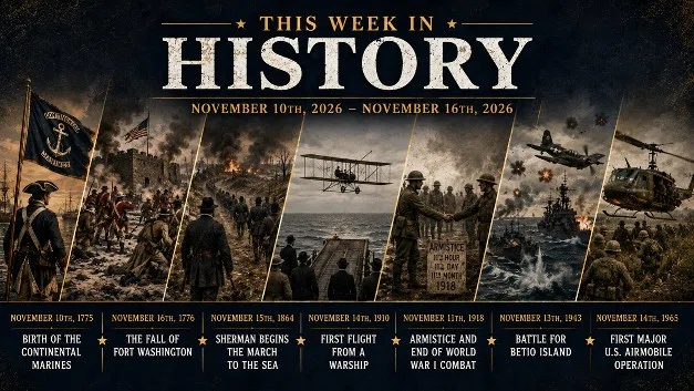 This Week in History November 10th, 2026 – November 16th, 2026 artwork