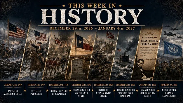 This Week in History December 29th, 2026 – January 4th, 2027 artwork
