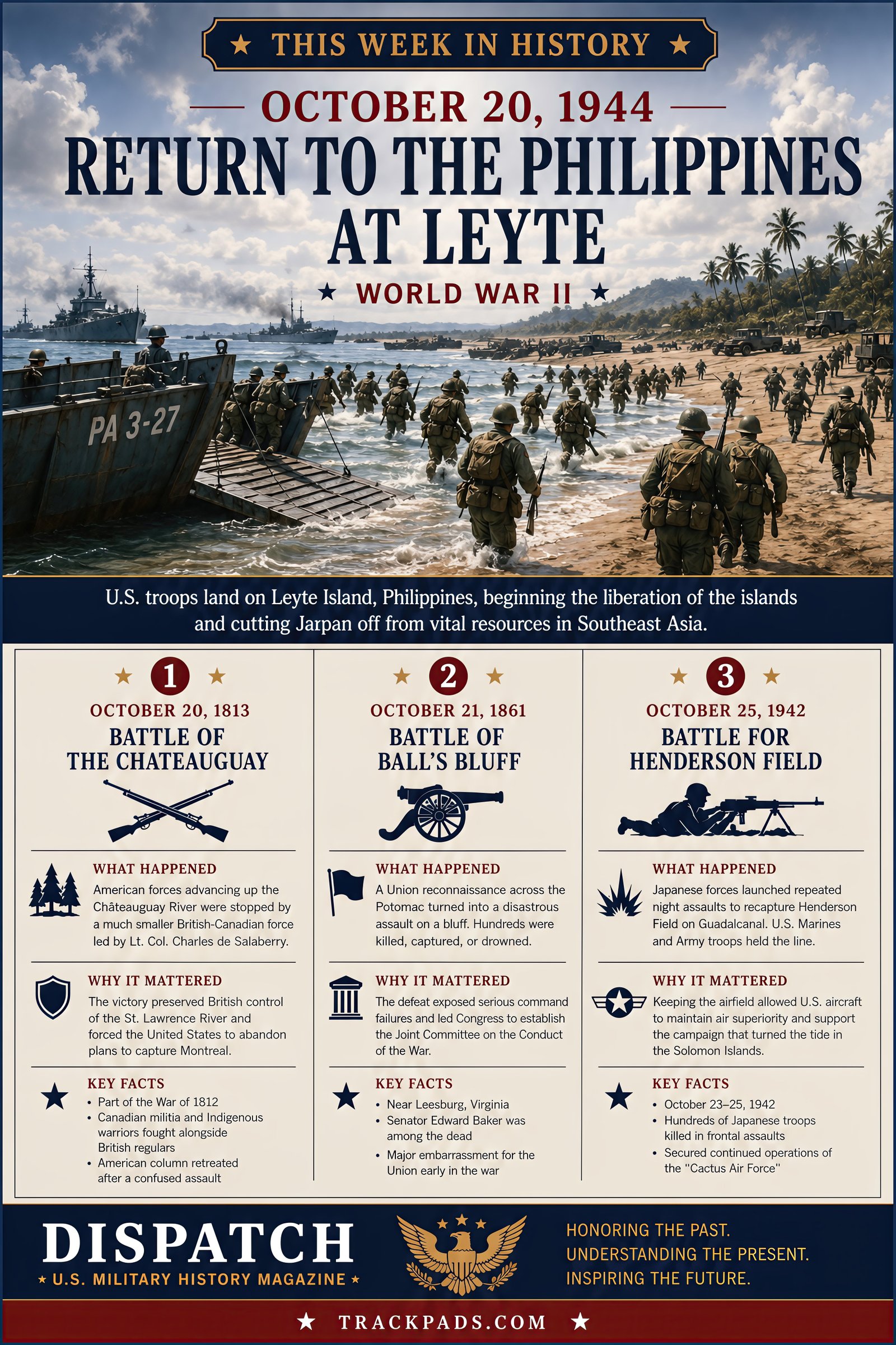 This Week in History Issue 42 infographic