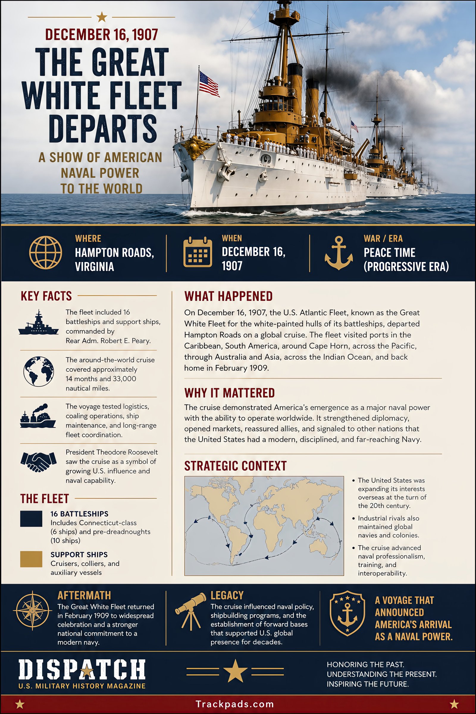 This Week in History Issue 50 infographic