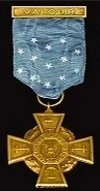 Navy Tiffany Cross design